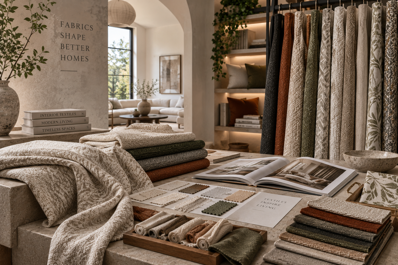 Échantillons de matières textiles
